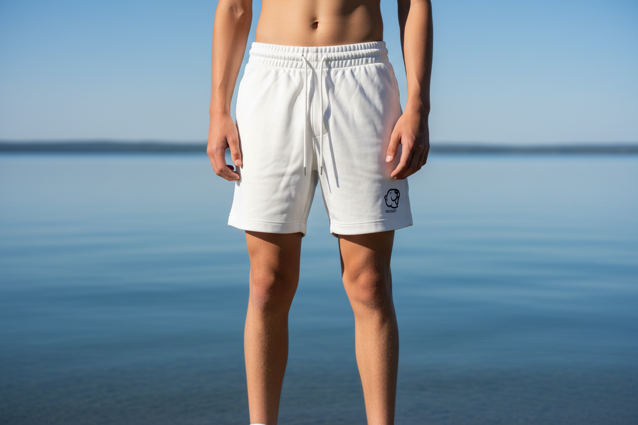 kurze Hose "Biber Freund" (natur)