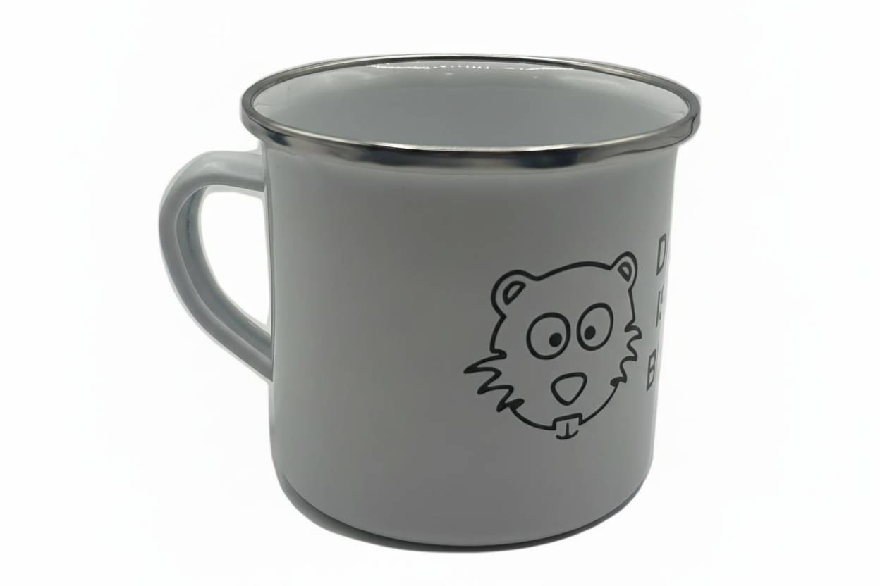 Biber Tasse 'Das Leben ist (k)ein Biberhof' - Weiß