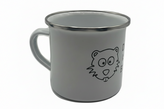 Biber Tasse 'Das Leben ist (k)ein Biberhof' - Weiß