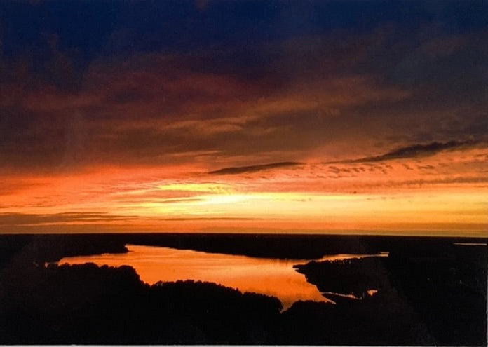 Postkarte "Sonnenuntergang"